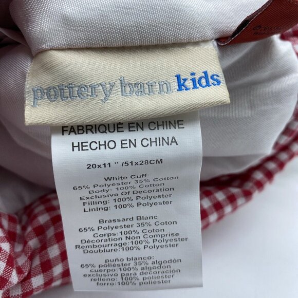 Pottery Barn Kids Lillie Peanuts Snoopy Quilted Christmas Tree Holiday Stocking - Picture 7 of 14